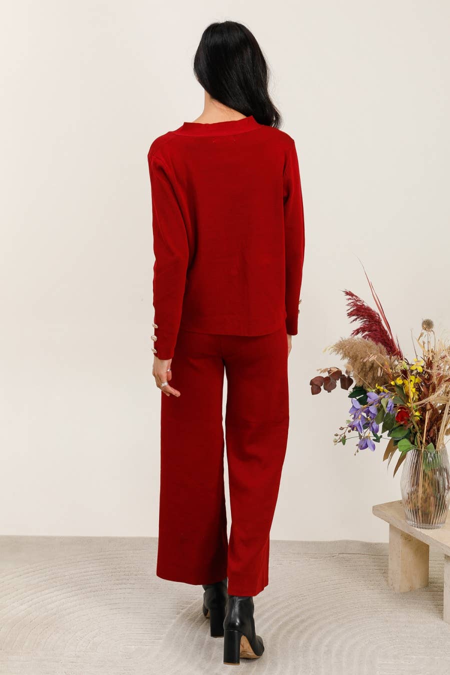 DIX-ONZE - Wholesale Top & Pant Set (NOT Loungewear) - Women's - Chic 2-Piece Set – Elegance & Comfort11