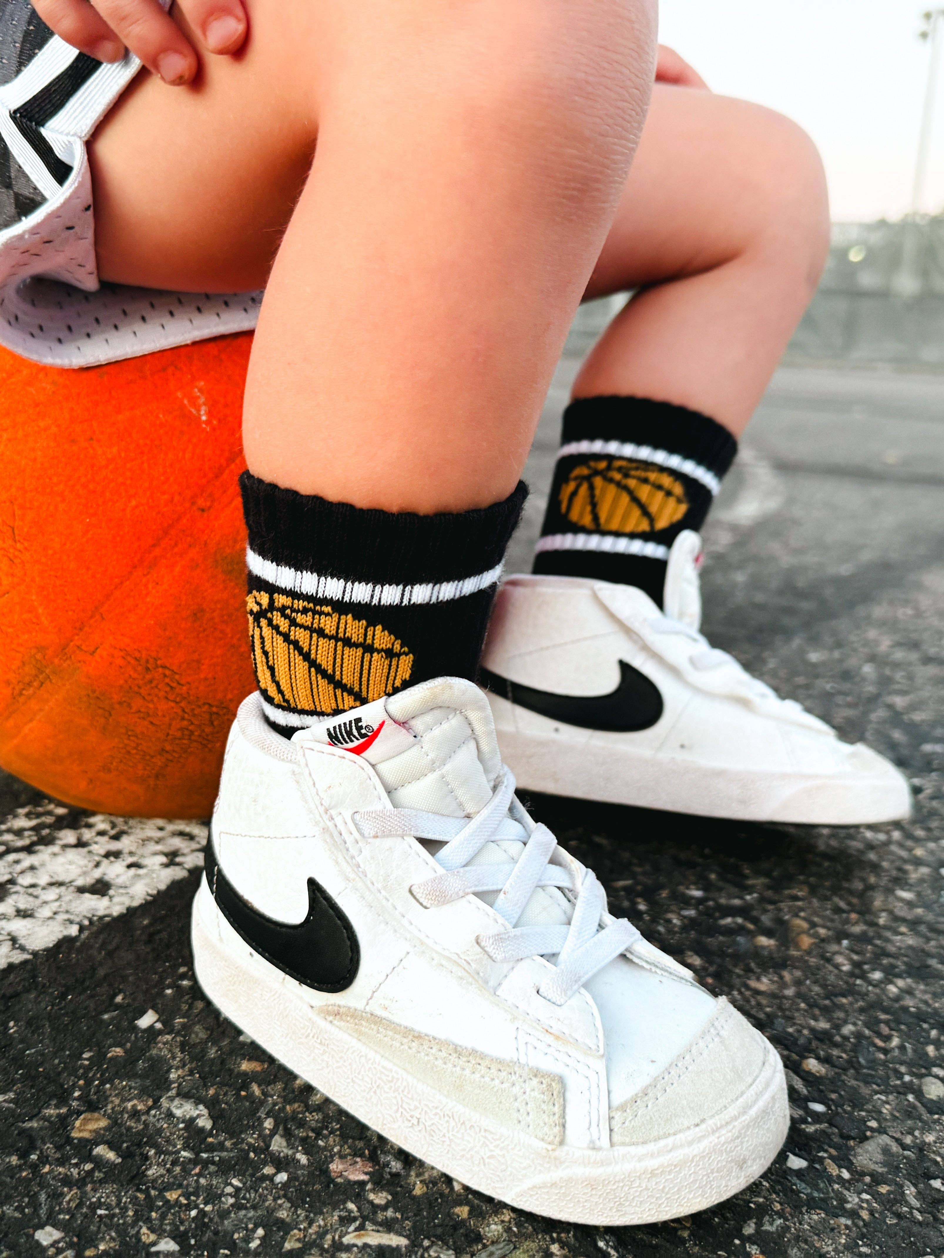 Kickin it up Socks - Wholesale Socks - Kids - Slam Dunk1