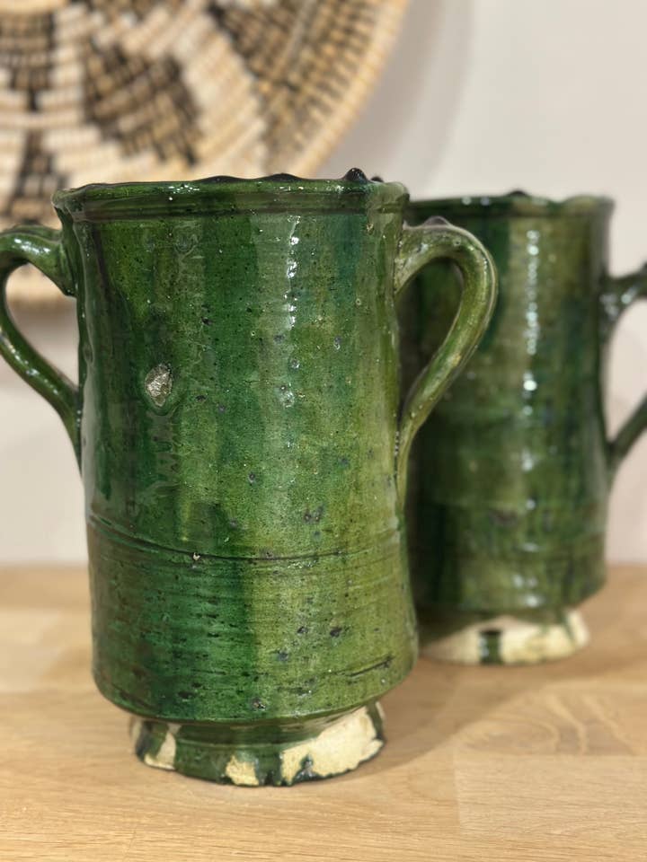 Tamegroute Mug & Lid for wholesale by Berber Designers