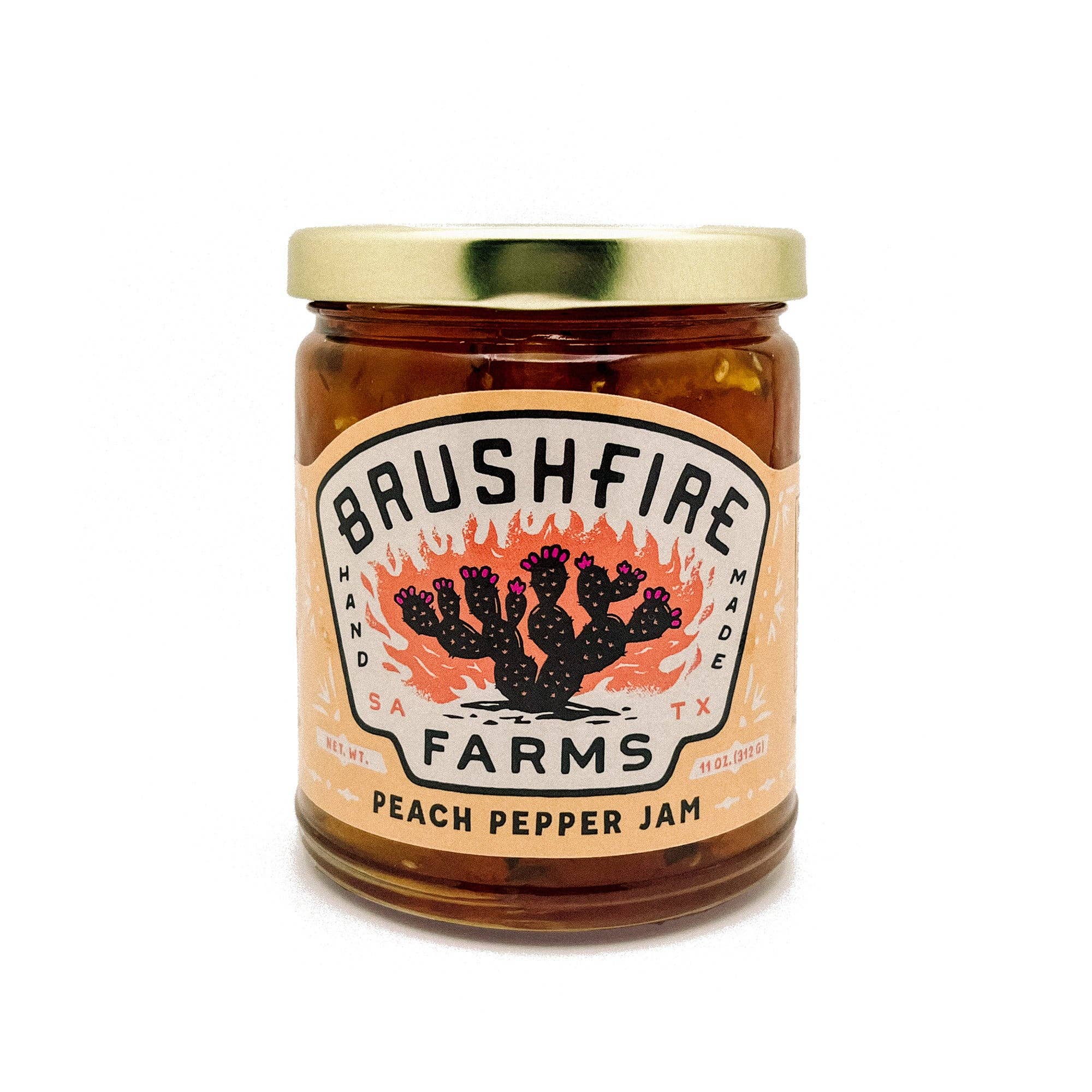 Brushfire Farms - Wholesale Jam/Jelly - Peach Pepper Jam