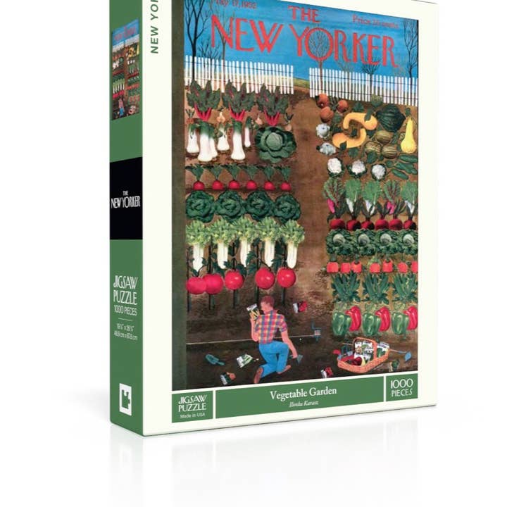 New York Puzzle Company - Wholesale Puzzle - Adult - Vegetable Garden - 1000 Piece Jigsaw Puzzle