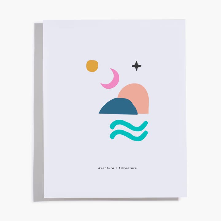 Ser ParaĆso - Wholesale Art Print - Good Intentions: Adventure. Giclee Art Print. Edition 1