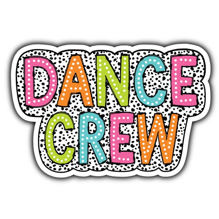 Autocollant coloré de troupe de danse pour la vente par Stick to it creations