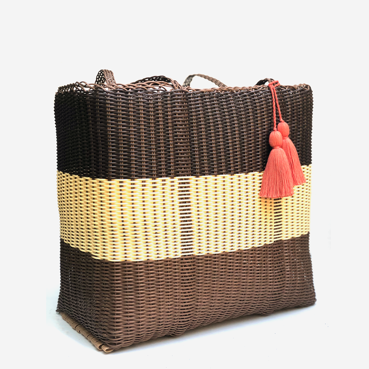 ixöq - Wholesale Tote Bag - Women's - Ixoq Recycled Plastic Cesta Tote Ex-Large ~ 3 Color Paneled14