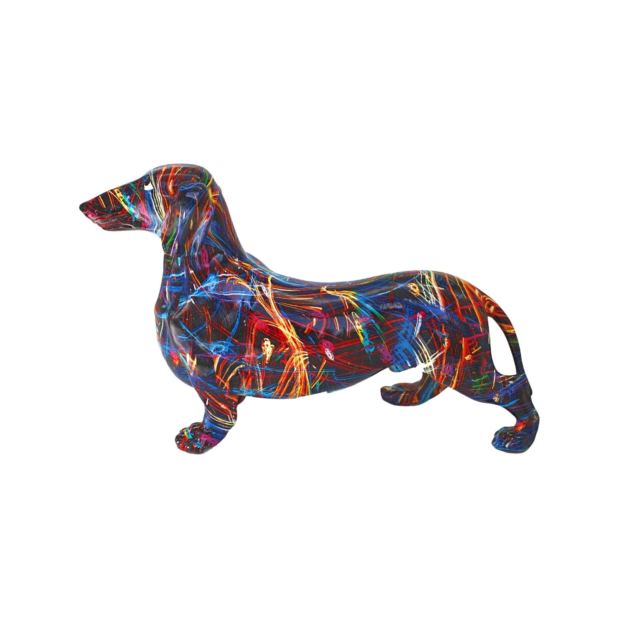 Interior Illusions Plus - Wholesale Sculpture -  Electric Dachshund - 11" long2