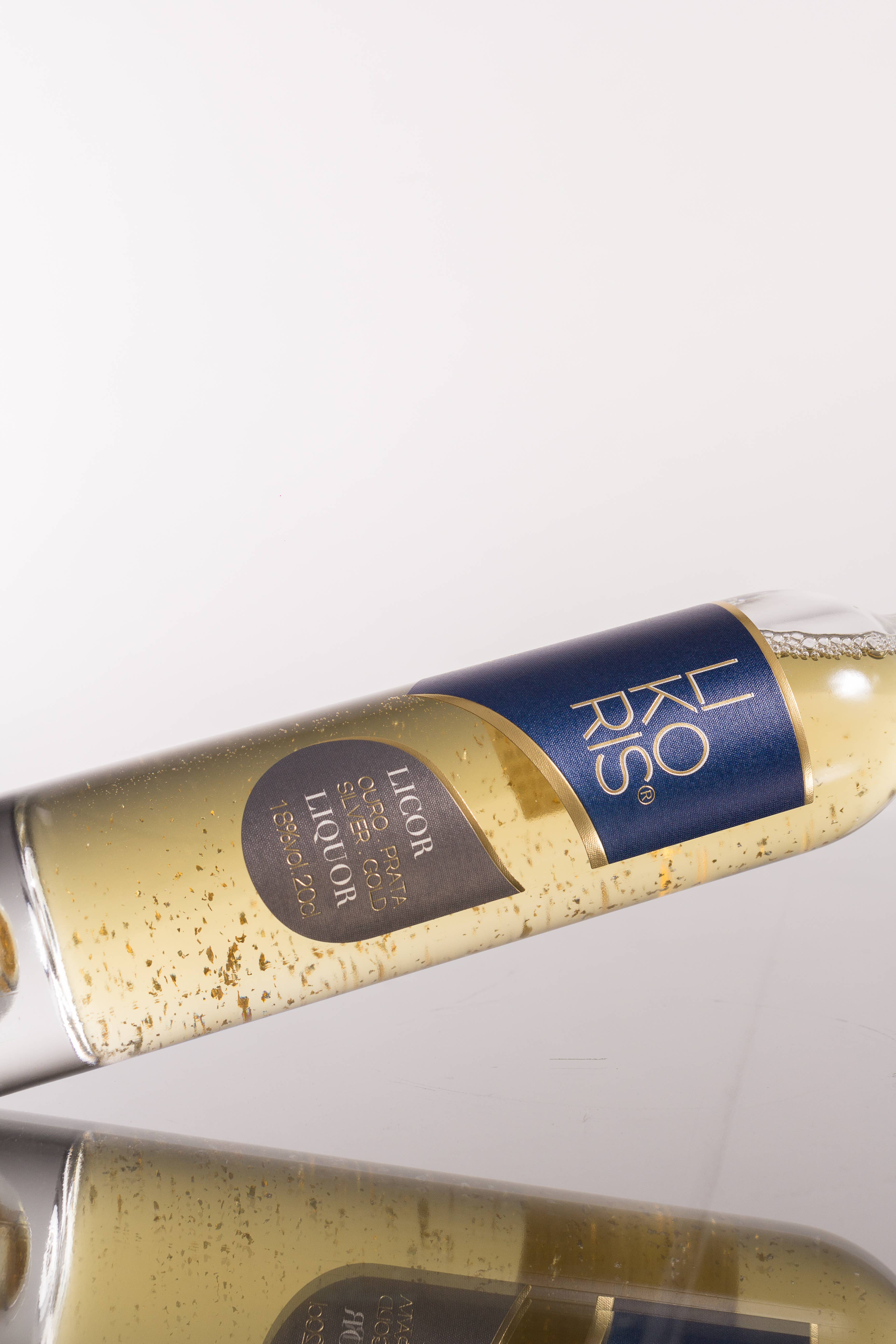 LIKORIS - Wholesale Liqueur - Likoris® Liquor with Gold and Silver 20 CL3