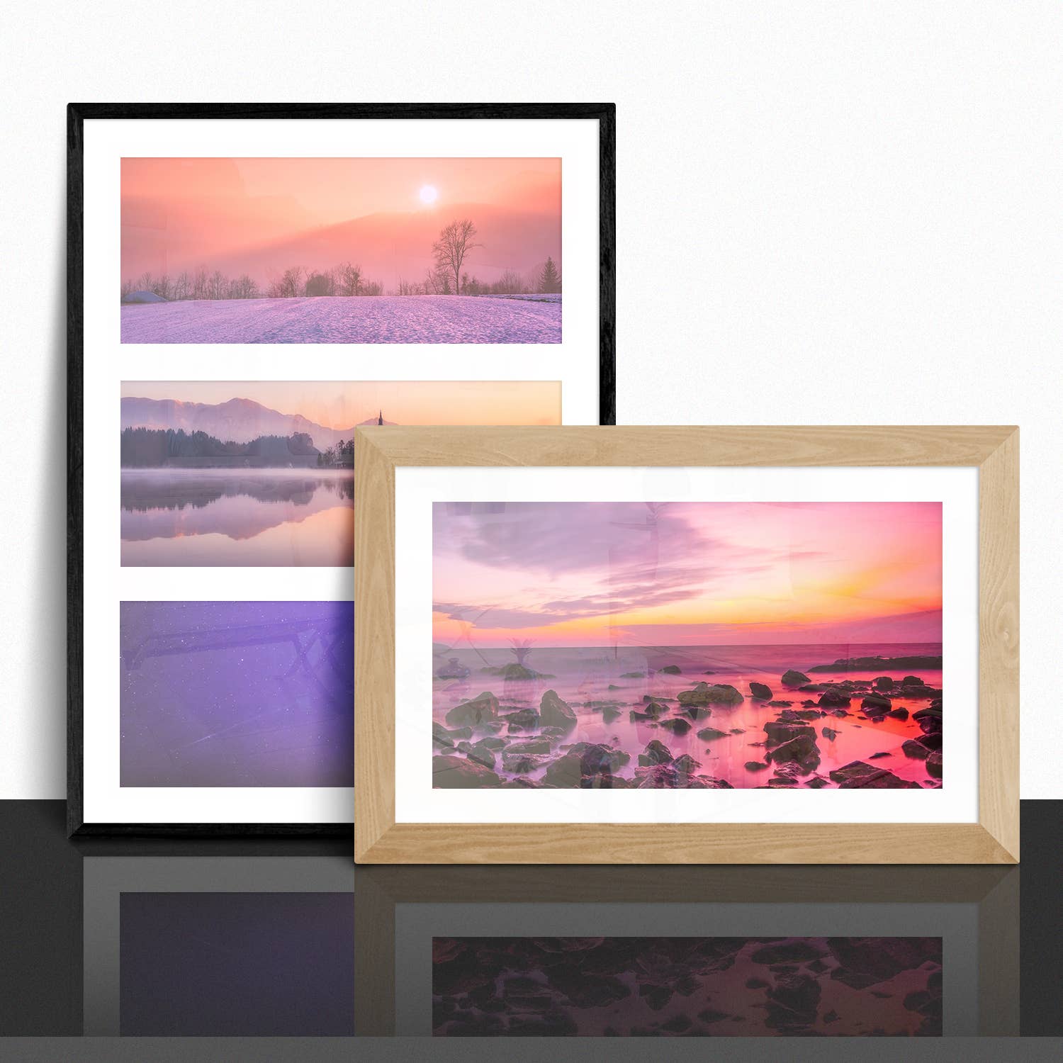 Fine Cardstock – wholesale Hantverkstillbehör – Dubbelsidigt glansigt kartongpapper, C2S, storlek 8 1/2 X 11 -3