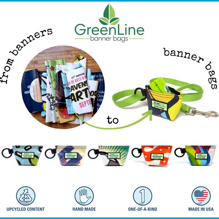 GreenLine Pet Supply - Wholesale Pet Poop Bag Dispenser - Banner Bags - Assorted Colors1