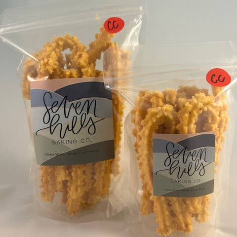 Seven Hills Baking Co. - Wholesale Puffed Snack - Chesapeake Crunch Cheese Straws