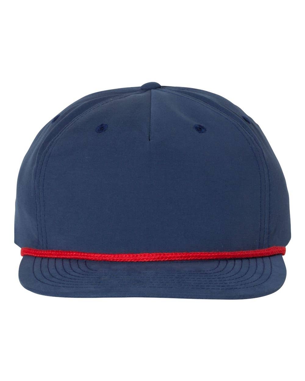 Total Apparel - Wholesale Flat Brim Cap - Unisex - Richardson Umpqua Snapback Five-Panel Rope Cap | Hat 25613