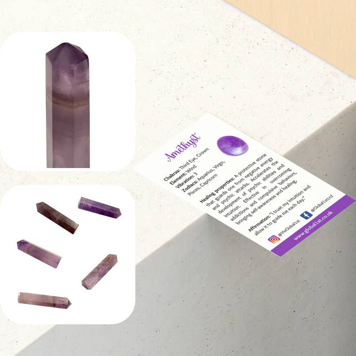 VIE – wholesale Spiritual stone/crystal – Pencil, 2-3cm57