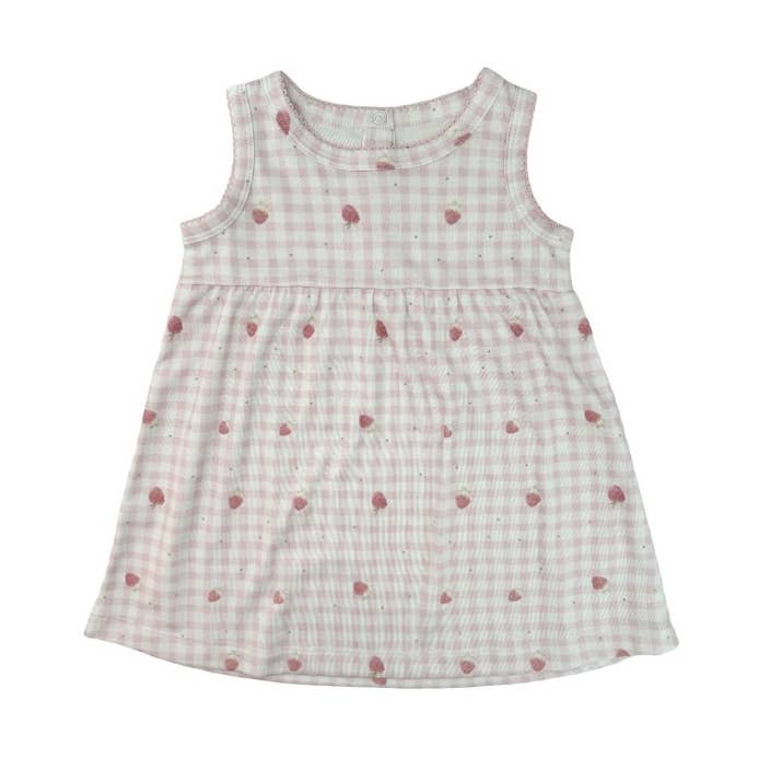 STRAWBERRY PIMA DRESS - PINK for wholesale by Tecomoabesos