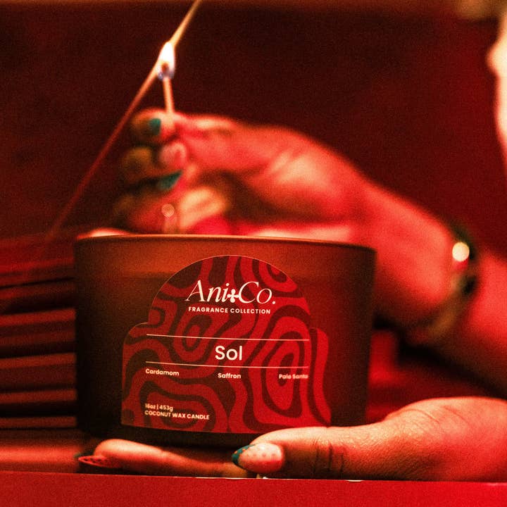 Sol 16oz - 3 Wick for wholesale by Ani+Co.