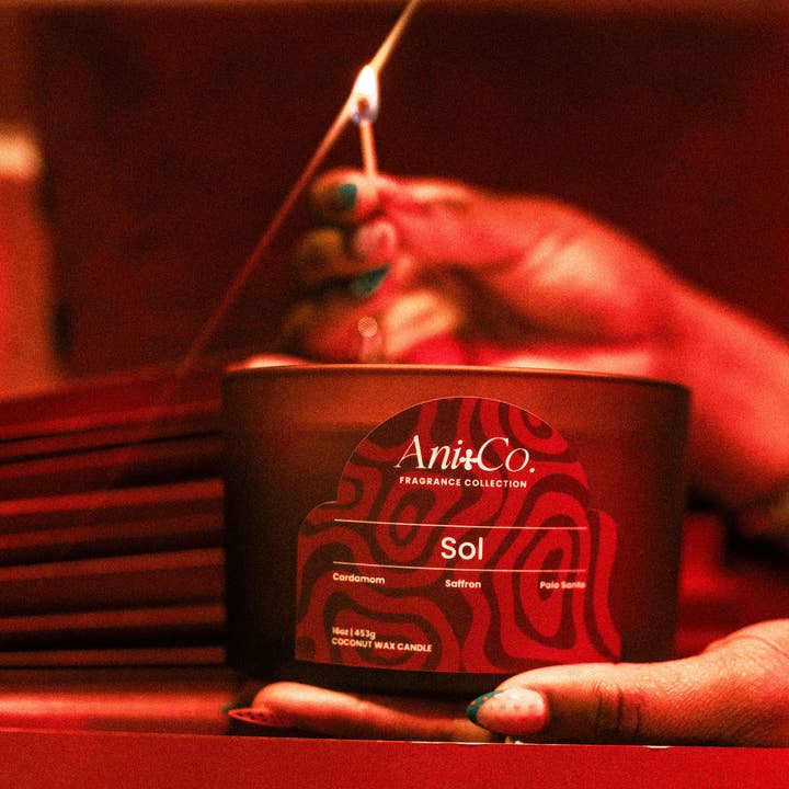 Sol 16oz - 3 Wick for wholesale by Ani+Co.