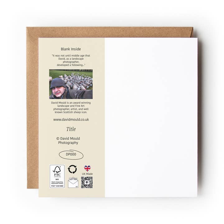 Ecosse Encaustics Cards – wholesale Everyday greeting card – Coo View..1