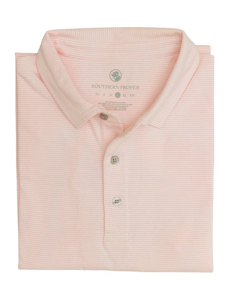 Southern Proper - Wholesale Polo - Men's - Tensaw Stripe Polo