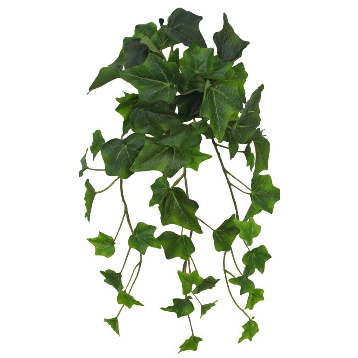 15" Dark Green Real Touch Mini Ivy with 7 Stems 80091-DKGN for wholesale by Trendy tree