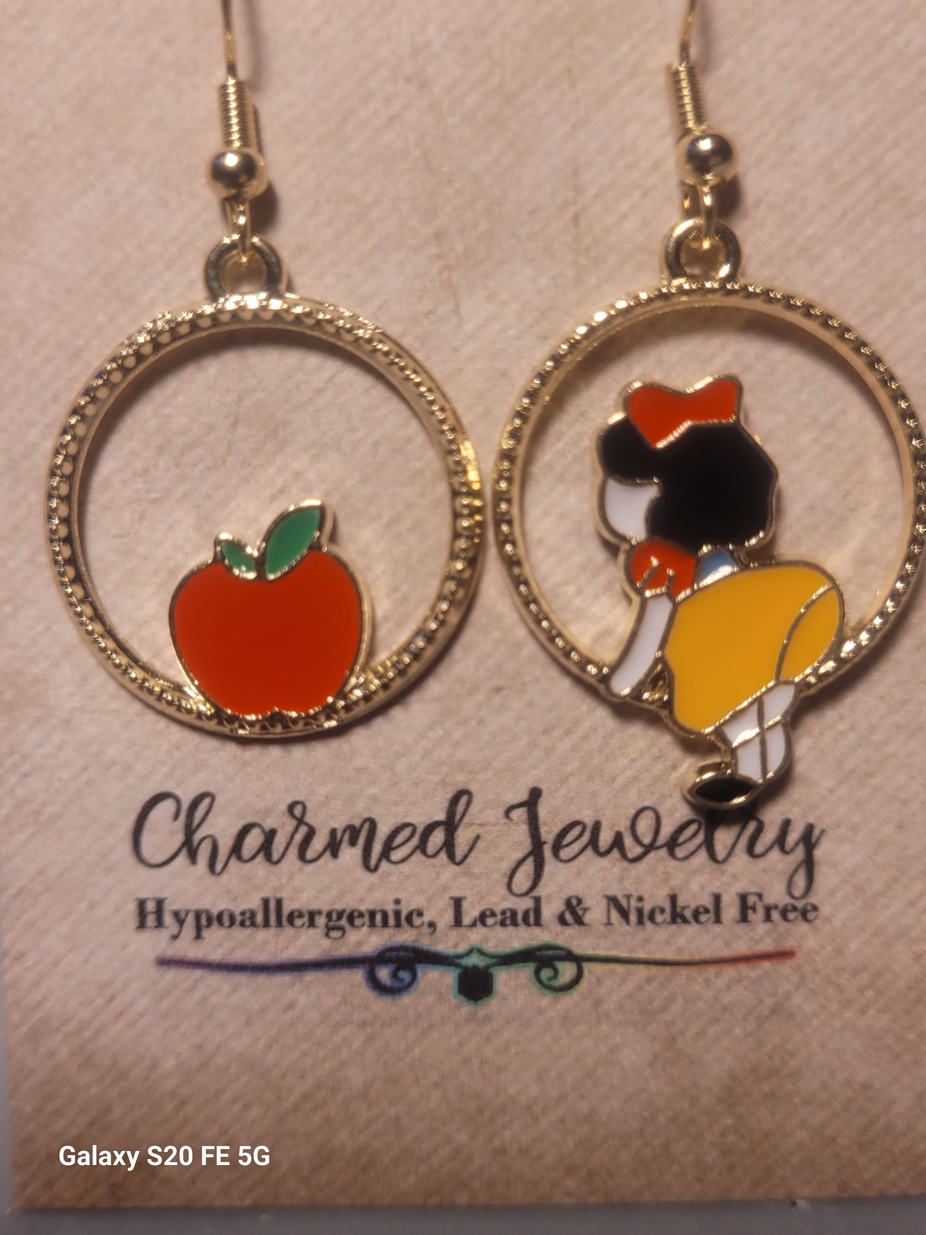 Con-Quest Crafts - Wholesale Dangle Earrings - Fairy Tale Princess Inspired Earrings &Necklaces1