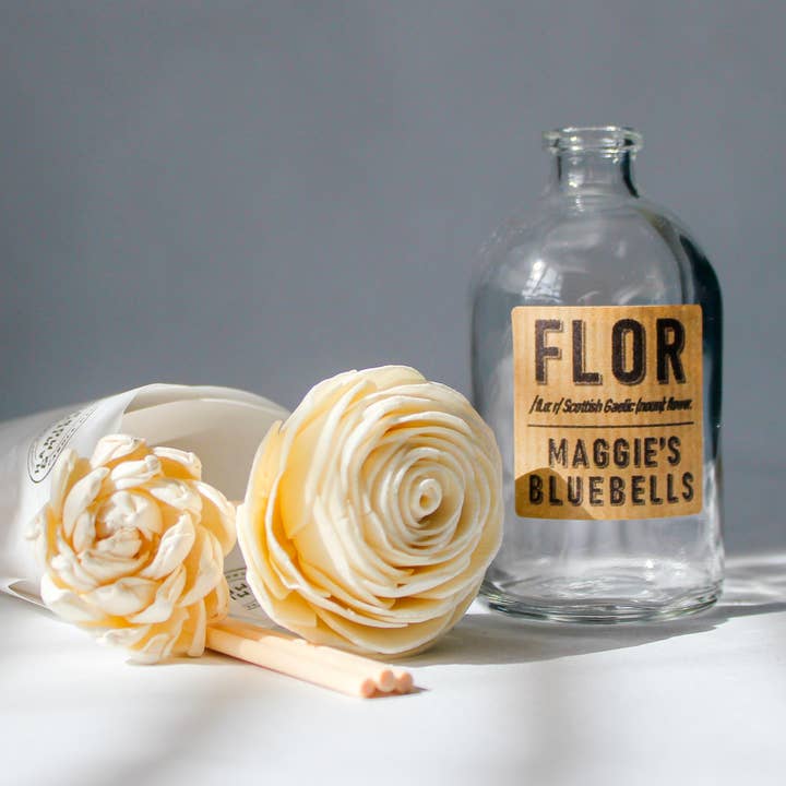 Flor 4: Maggie's Bluebells Diffuser for wholesale by Hamilton and Morris Candlemakers