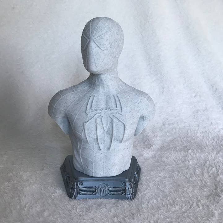 Charles Prints - Wholesale Decorative Figurine - Spiderman / 3D Printed / Hex3D / Bust / Statue