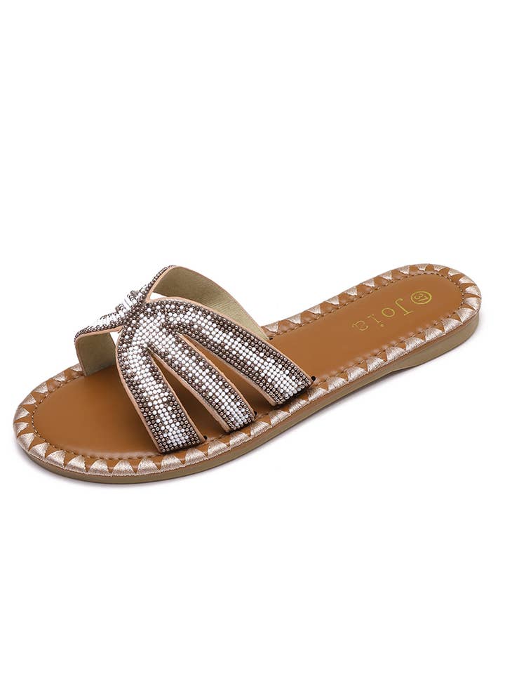 Joia Paris - Wholesale Sandals - Women's - STRASS SLIDES SS-2091