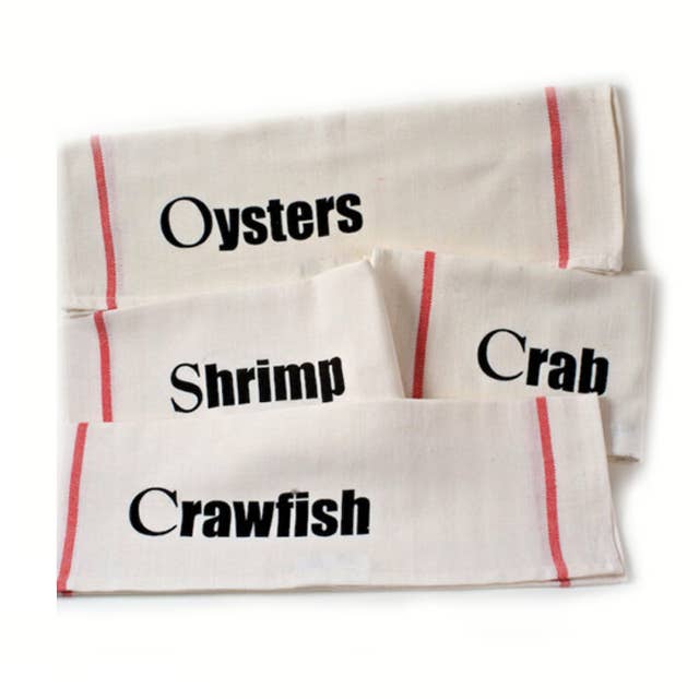 NOLA Seafood Kitchen Towels for wholesale by Nola Tawk