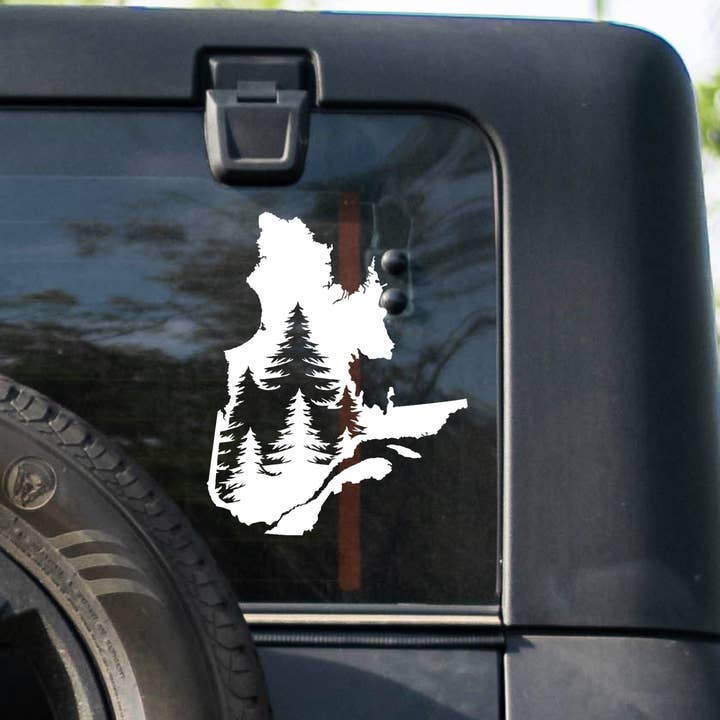 QUEBEC Province Vinyl Decal for Car Window, Laptop, Bottle for wholesale by Hive Decals