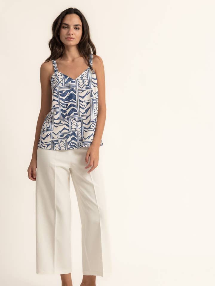 PANTALÓN RECTO CROP B2B para venta al por mayor de CMS Love