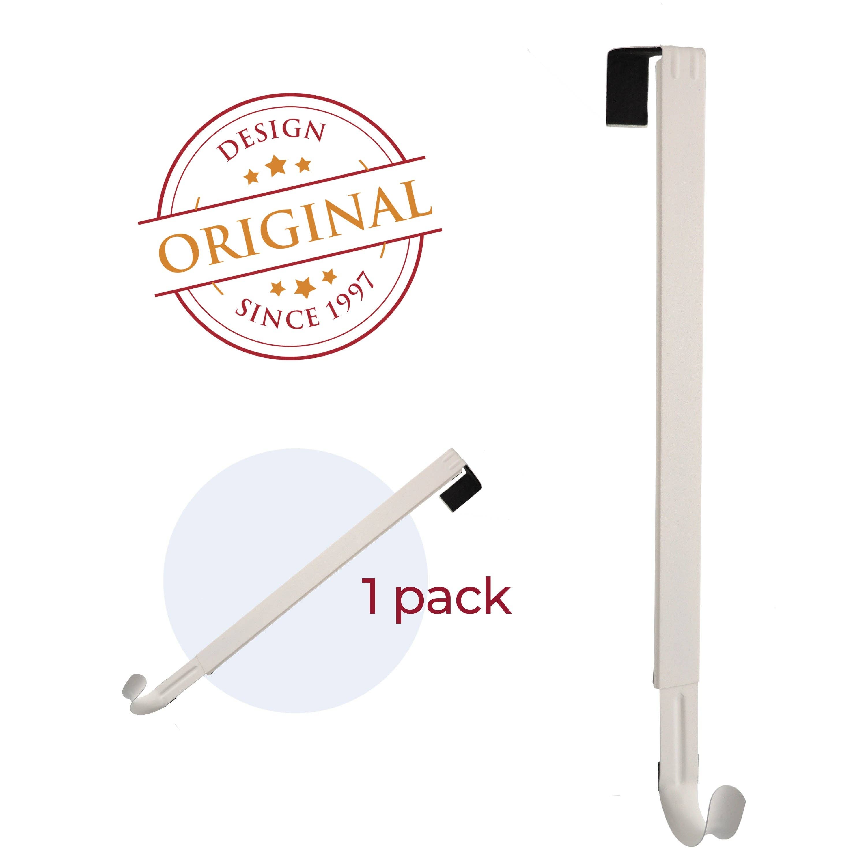 Haute Decor - Vente Affichette de porte - Cintre à couronne Adapt™ à longueur ajustable, blanc8