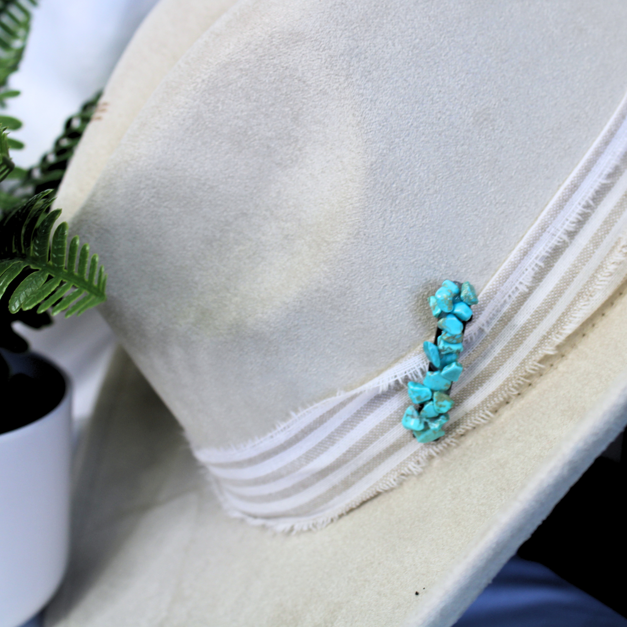 Wildflowers and Barley - Venta al por mayor Accesorio para sombrero - Mujer - Paquete de 3 clips para sombrero de cristal hecho a mano8