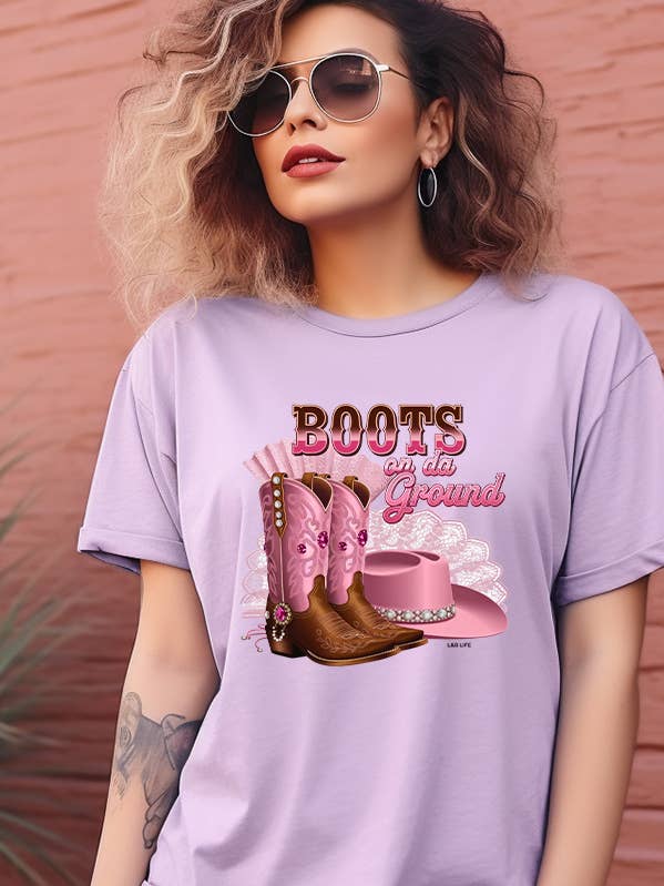 BC DTF BOTTES SUR LE TERRAIN T-SHIRTS, T-SHIRTS, T-SHIRTS, pour la vente par L&B Life