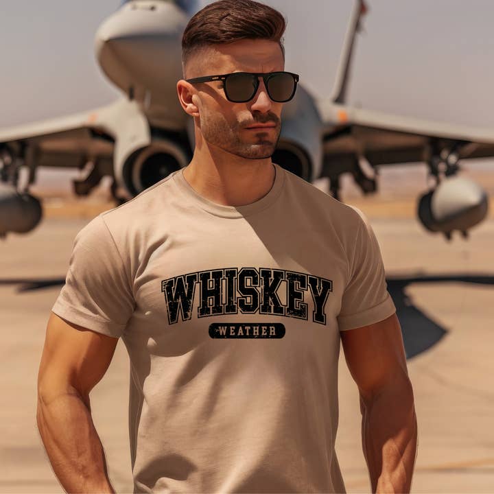 Crafty Casey's Wholesale - Wholesale Hoodie - Men's - Distressed Whiskey Weather Tee, Crewneck, Hoodie3