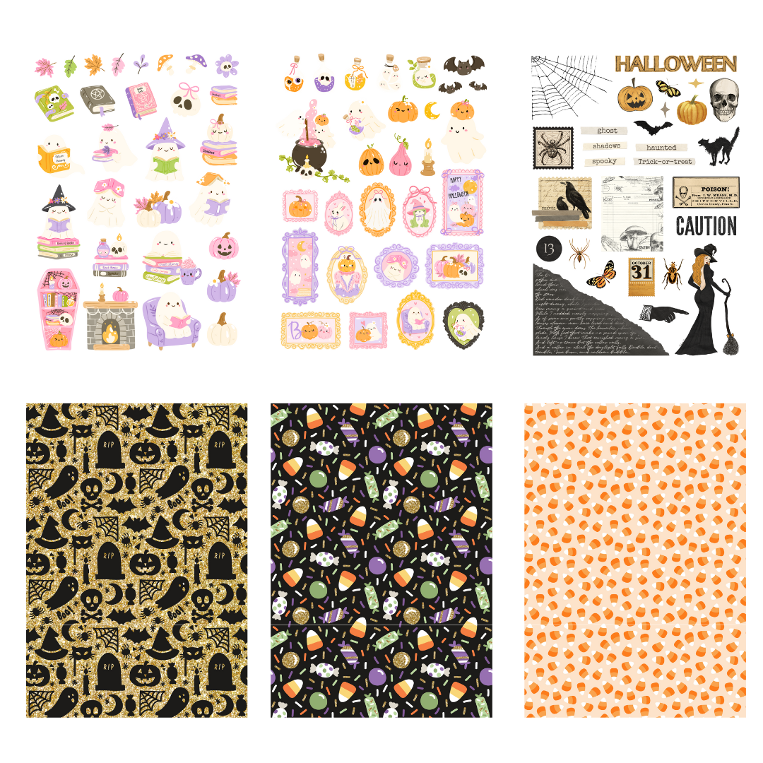 Penpaling Paula - Wholesale Sticker - Halloween - Sticker Book2