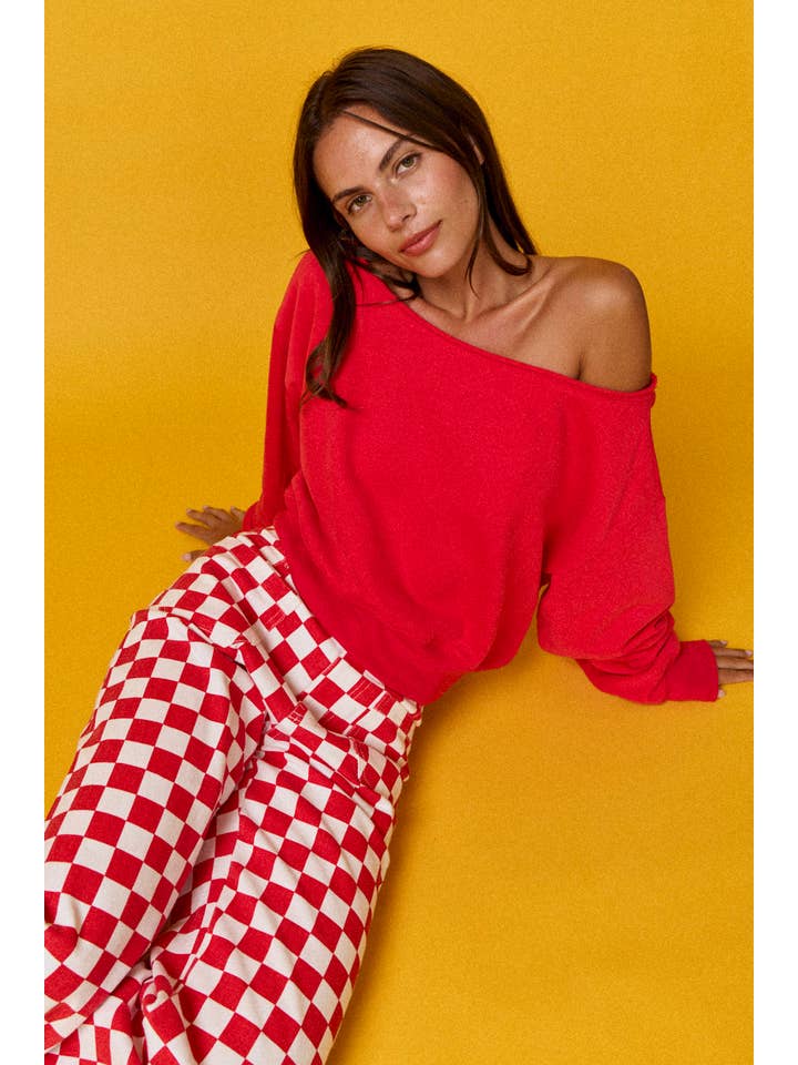 Papermoon - Wholesale Pants - Women's - PP16140-4 - Demi Checkered Bottoms w Elastic Band26