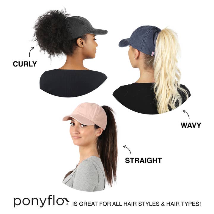 Blue Georgia Southern University Bling Ponyflo Collegiate Hat for wholesale on Faire