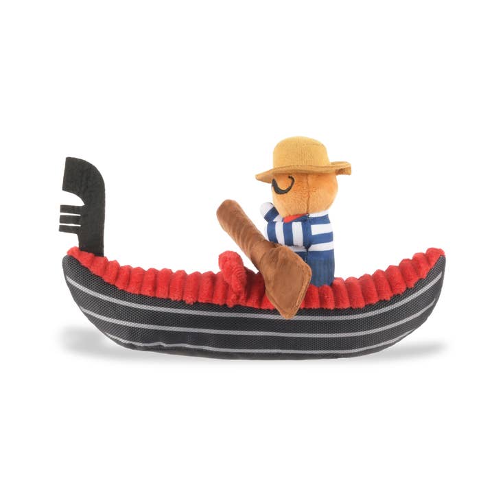 P.L.A.Y. Pet Lifestyle and You - Wholesale Pet Plush Toy - Dog - Totally Touristy - Venice Gondola8