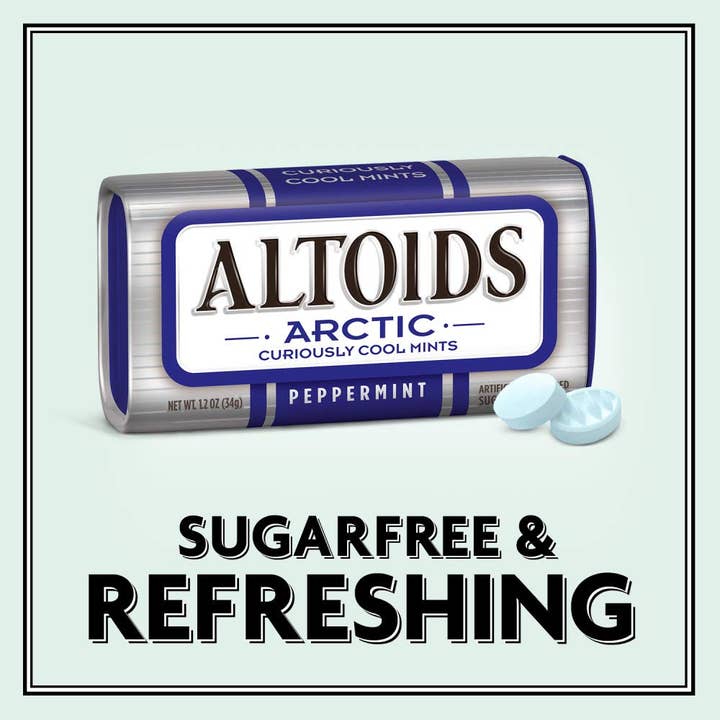 Snacky Candy - Wholesale Mints - Altoids Arctic Peppermint 1.2 oz 8 count1