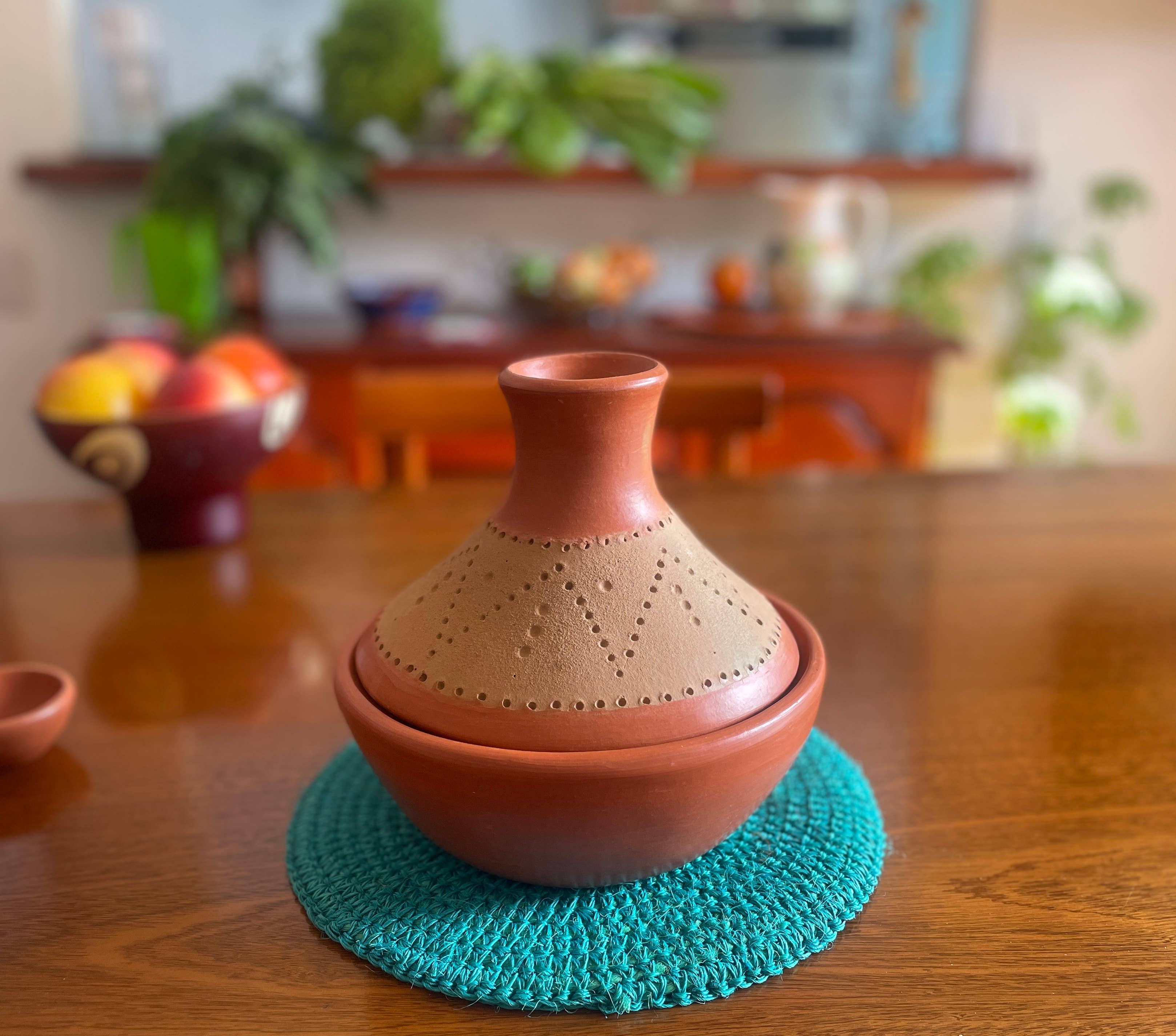 Authentic Origin Colombia - Wholesale Cooking Pot - La Chamba Cooking Tajine – Handmade Unglazed Clay Tagine1