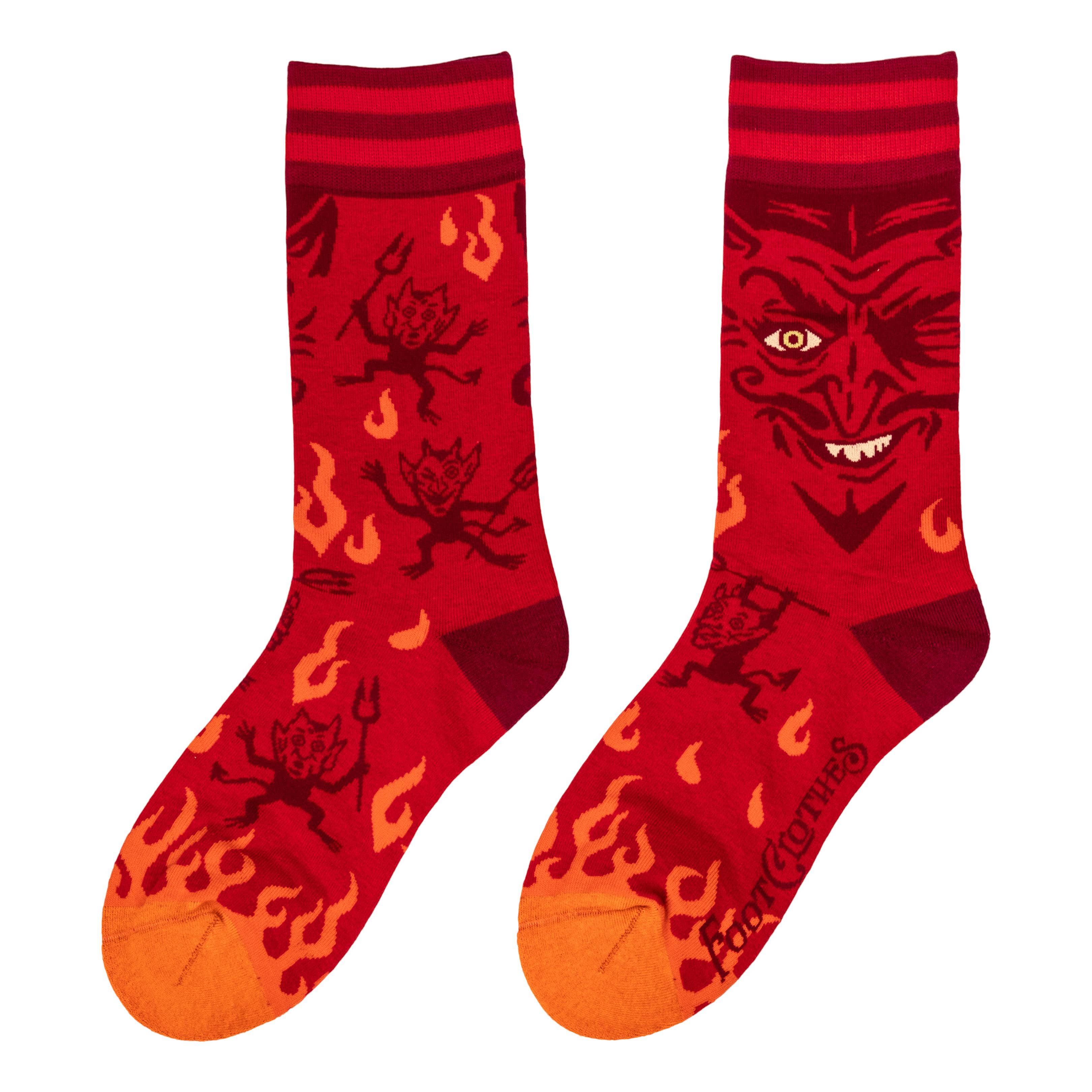 FootClothes LLC - Wholesale Socks - Unisex - Vintage Devil Socks1