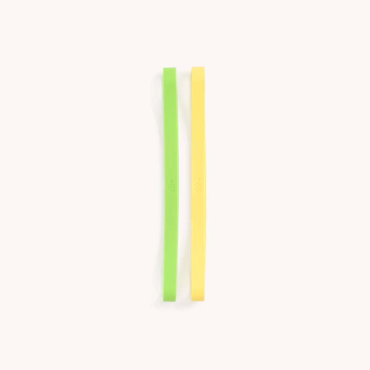 Stort stretchigt bandset - Chartreuse & Gul för wholesale av Simplified by Emily Ley