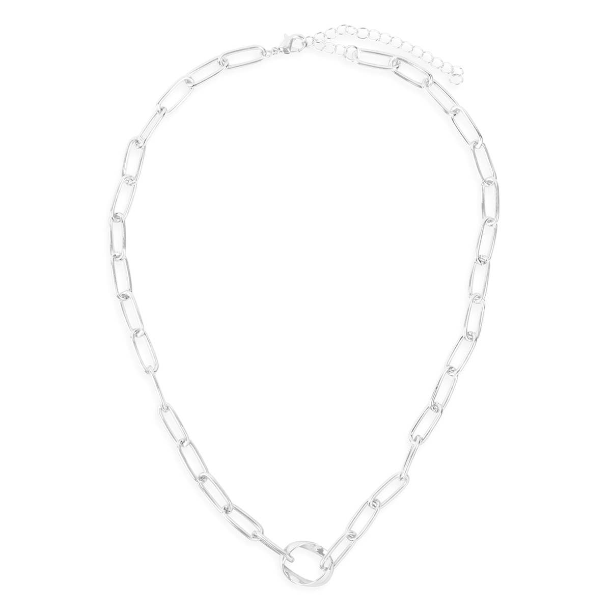 MYS Wholesale Inc - Wholesale Pendant/Charm Necklace - Blank Dog Tag With Layered Chain Necklace10