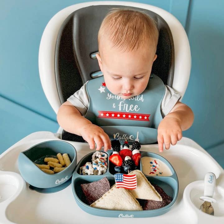 Calla & Friends - Wholesale Bib - Baby - All American Catch All Bib8