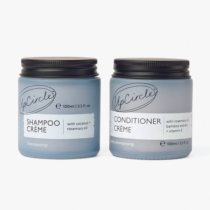 Duo de soins capillaires Shampooing + Après-shampooing pour la vente par VIAI Beauty