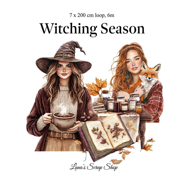 Hexensaison - PET-Band für den Großhandel von Lana's Scrap Shop