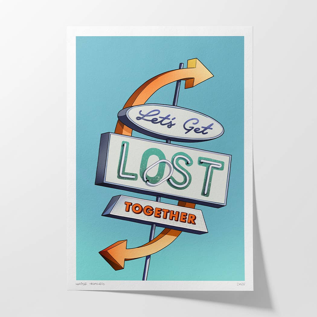 Useless Treasures - Wholesale Art Print - Lost  | Fine Art Print6