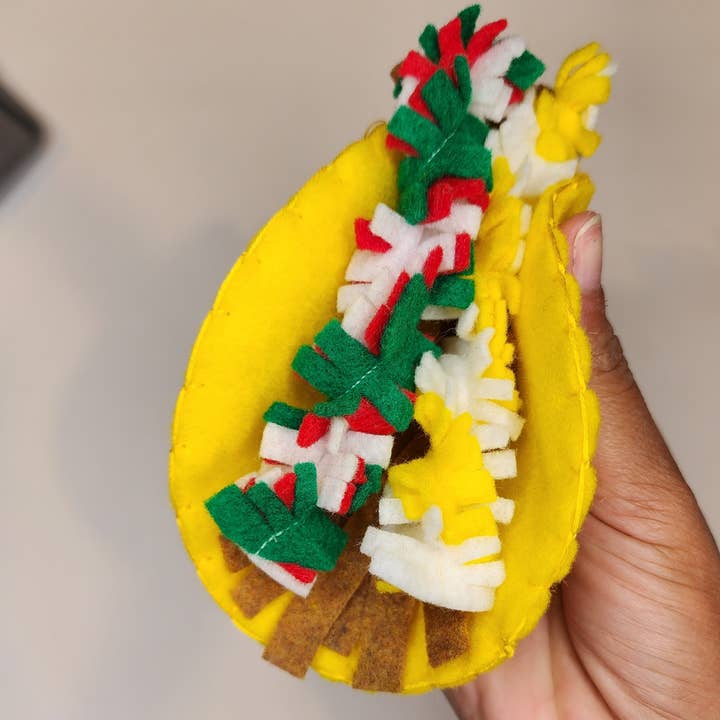 Saori's Felt Market - Venta al por mayor Conjunto de juguetes - Niños - Set de tacos de fieltro