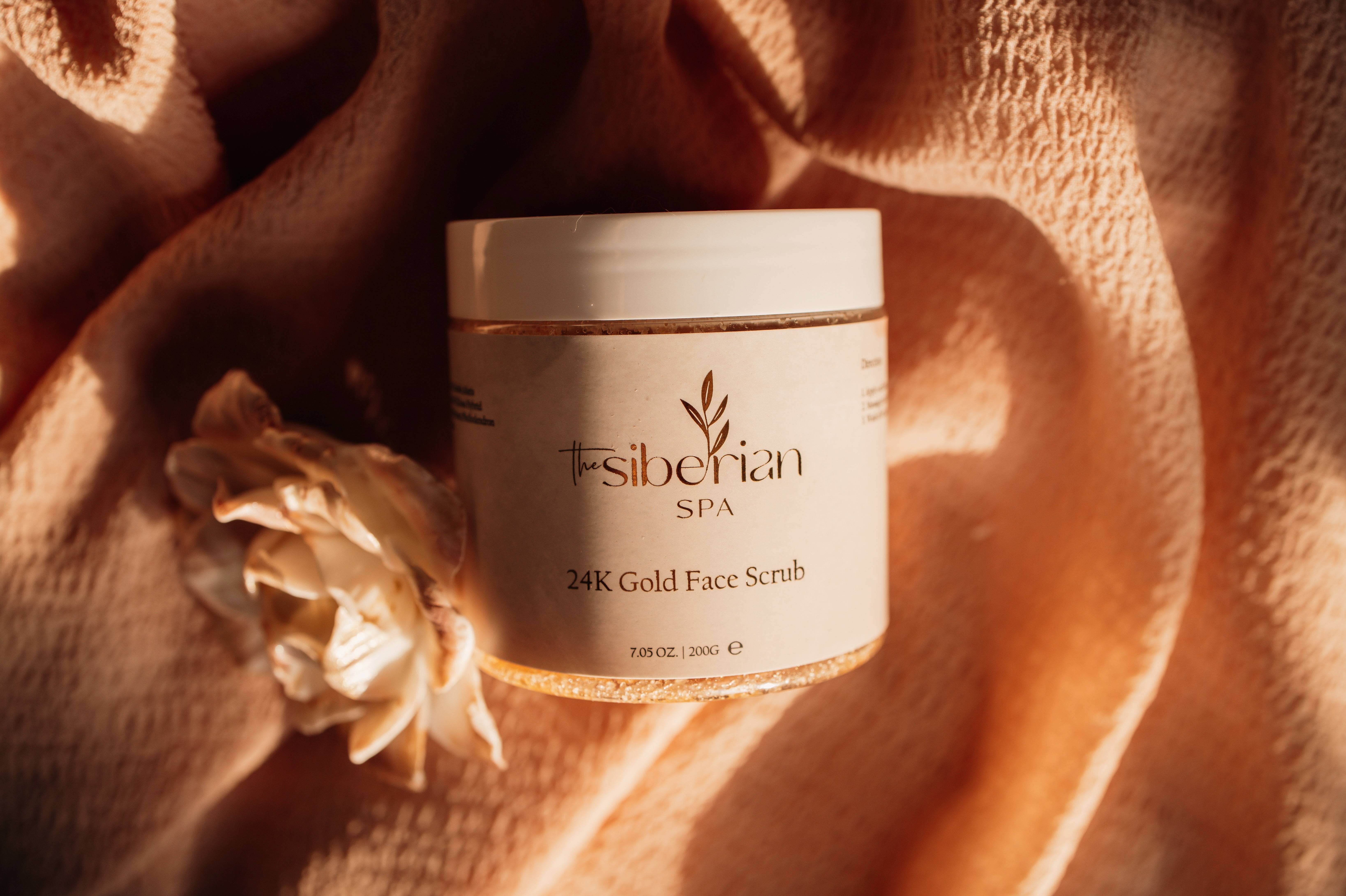 The Siberian Spa - Wholesale Facial Exfoliant/Scrub - 24K Gold Face Scrub3