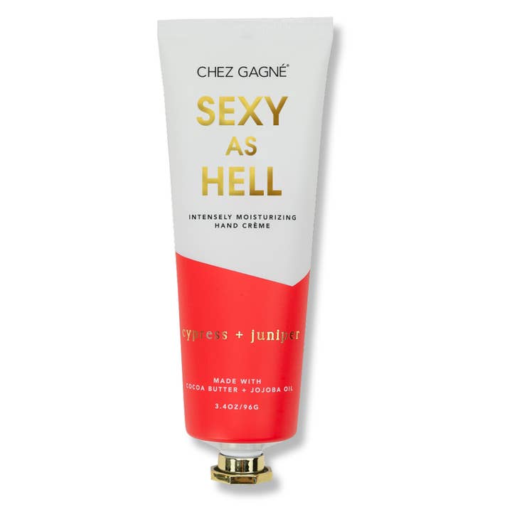 Chez Gagné - Wholesale Hand Cream/Lotion - Sexy As Hell - Cypress +Juniper - Vegan Hand Crème - 3.4oz