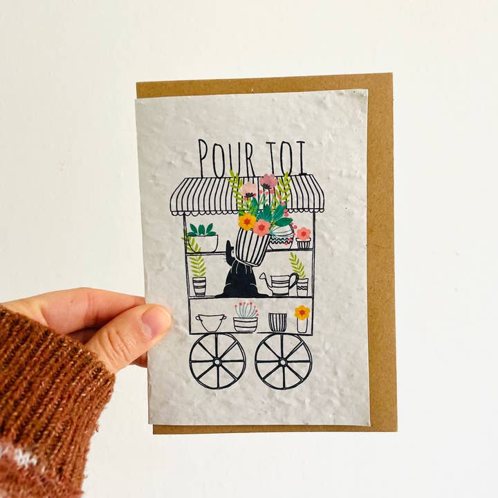 Cat card for you for wholesale by Sochizen