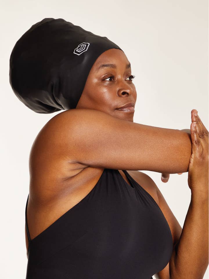 SOUL CAP – Großhandel Badekappe – Unisex – Voluminöse Schwimmkappe für Erwachsene – für langes, lockiges und volles Haar24